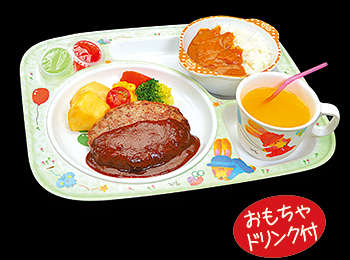 スクスクお子様カレープレート 680円（税込748円）